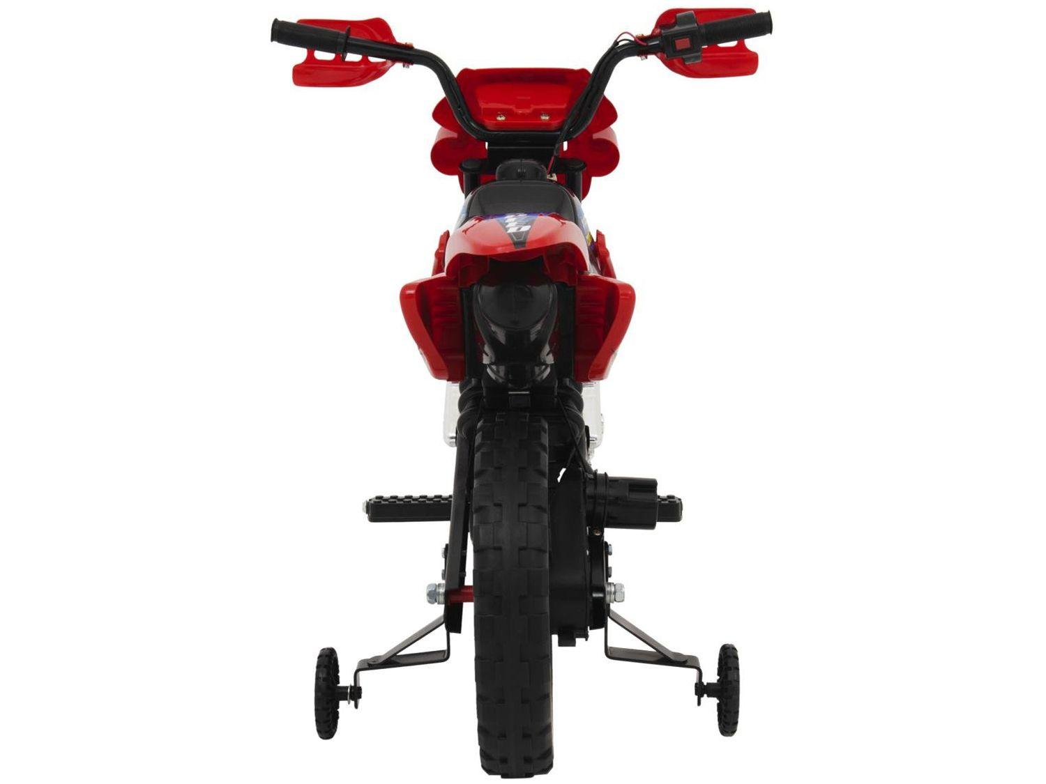 Mini Moto Elétrica Infantil Cross 6V