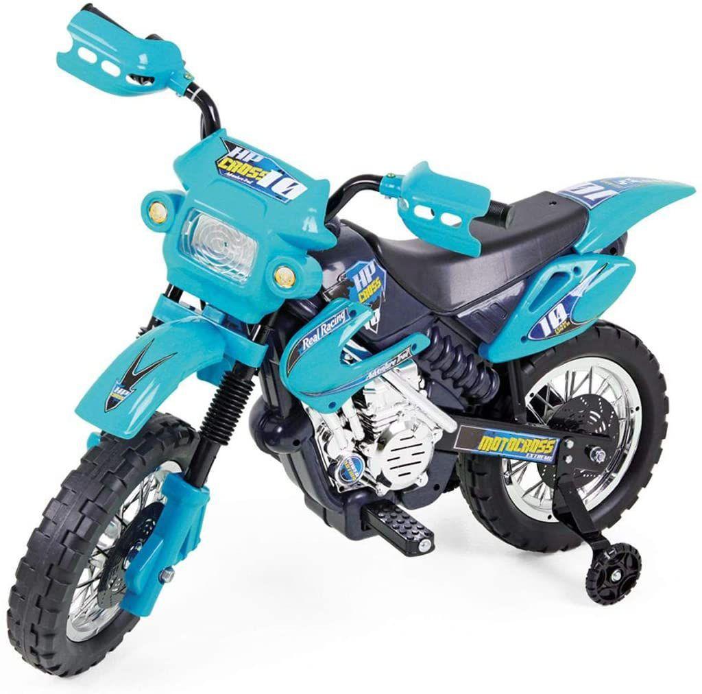 Moto Elétrica Infantil Criança Menino Motocross Homeplay