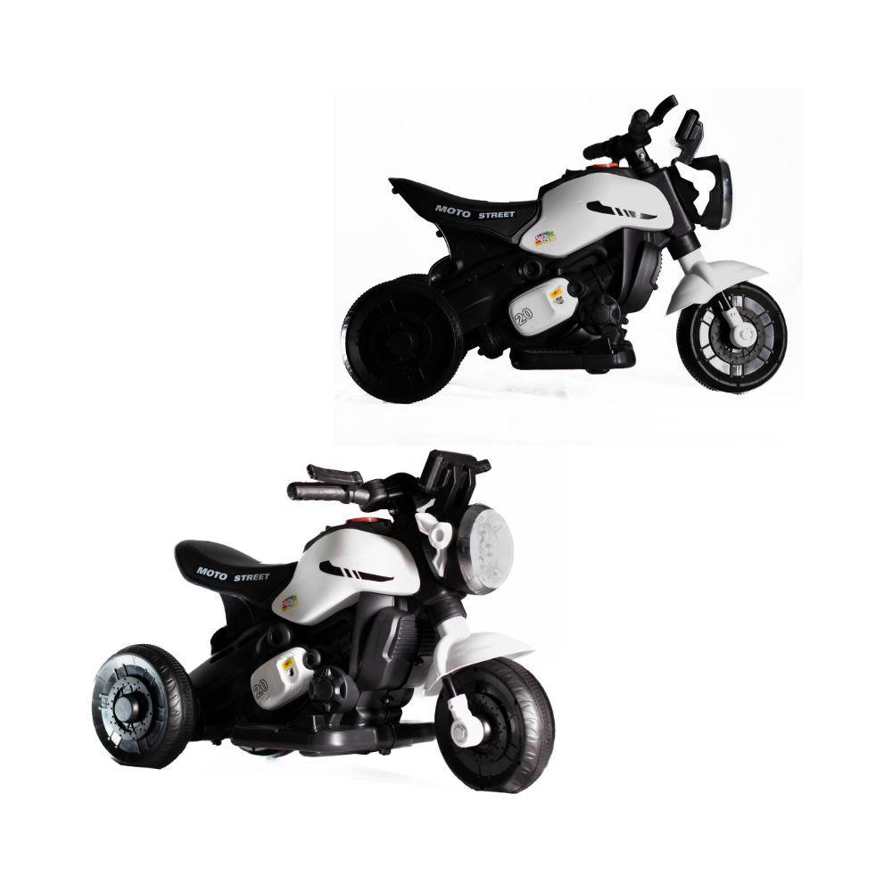 Mini Moto Cross Elétrica 6v Infantil Triciclo Bateria Bivolt - Verde