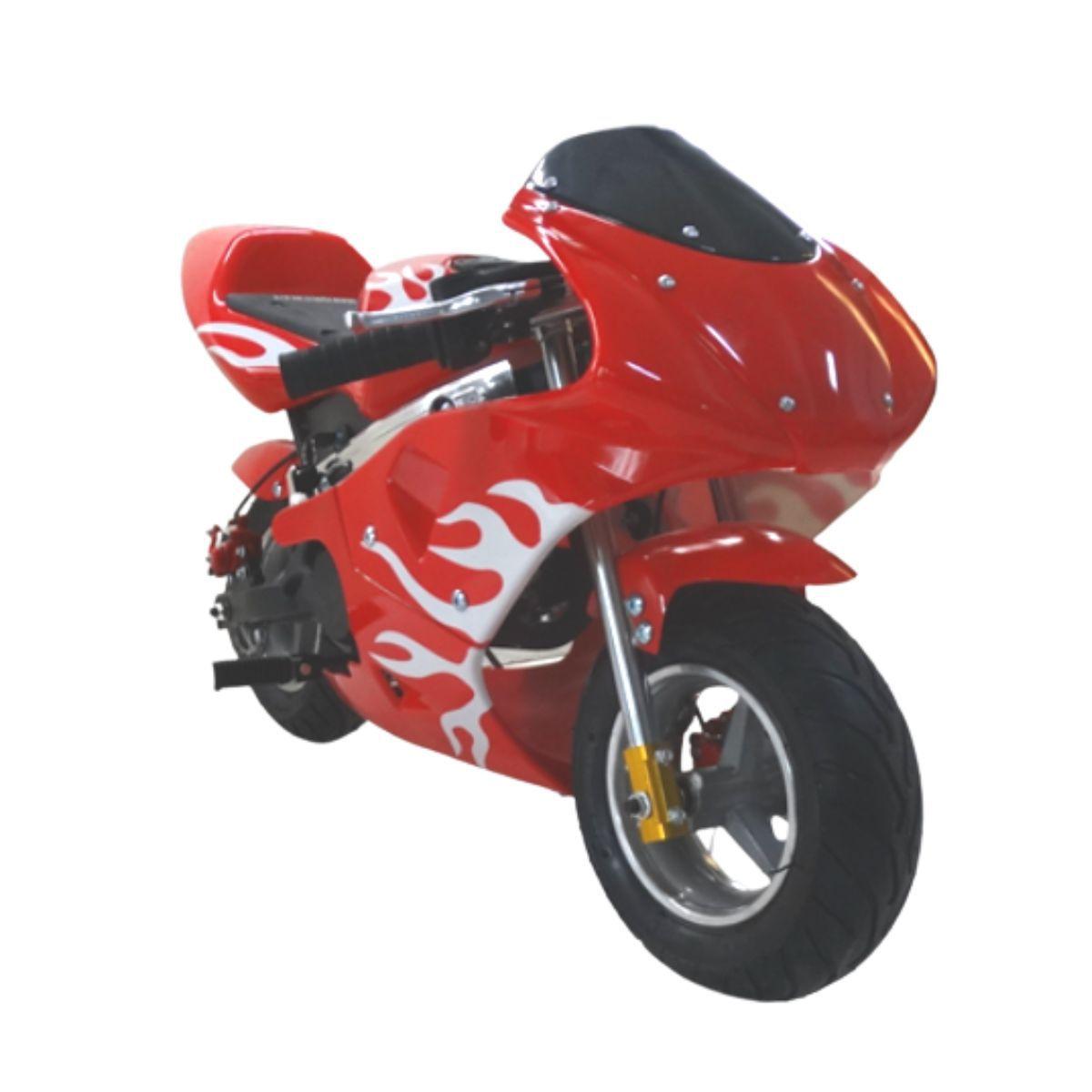 Mini Moto Infantil Esportiva 49cc Speed Gasolina 2 Tempos