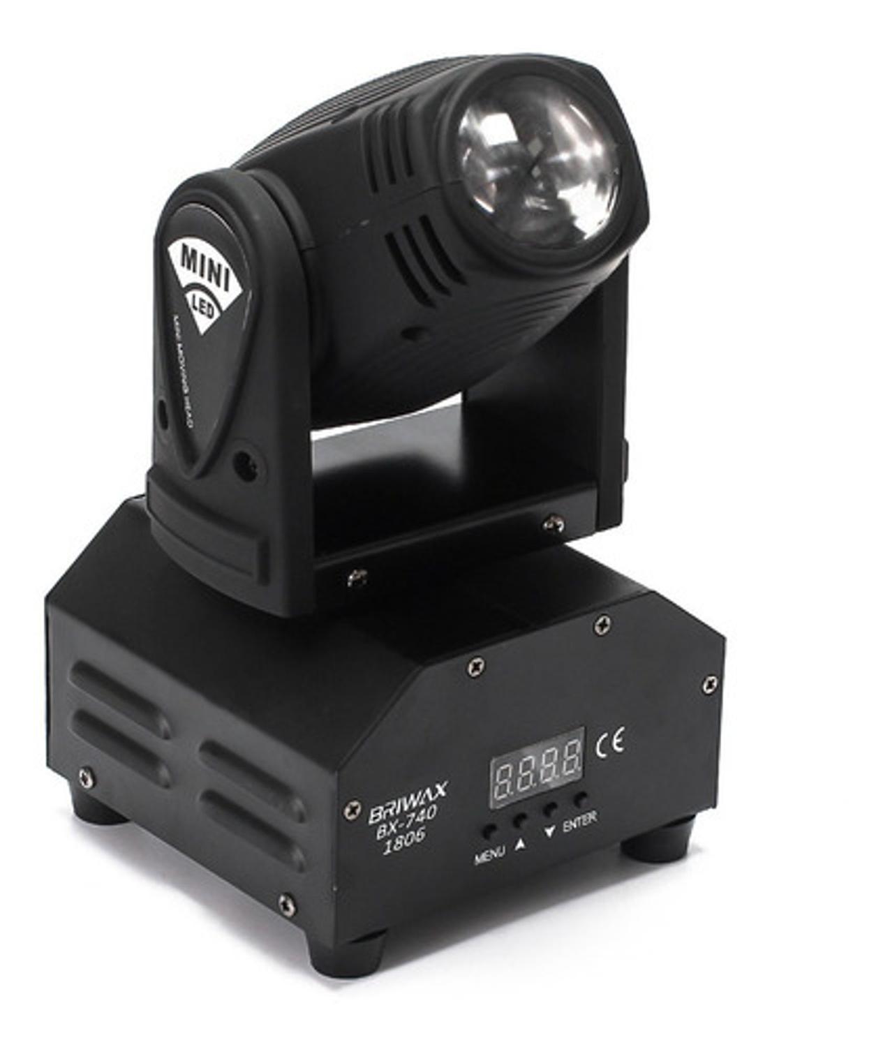 Mini moving head beam 12w RGBW - Briwax - Moving Head - Magazine Luiza Mini moving head beam 12w RGBW - Briwax - Moving Head - Magazine Luiza