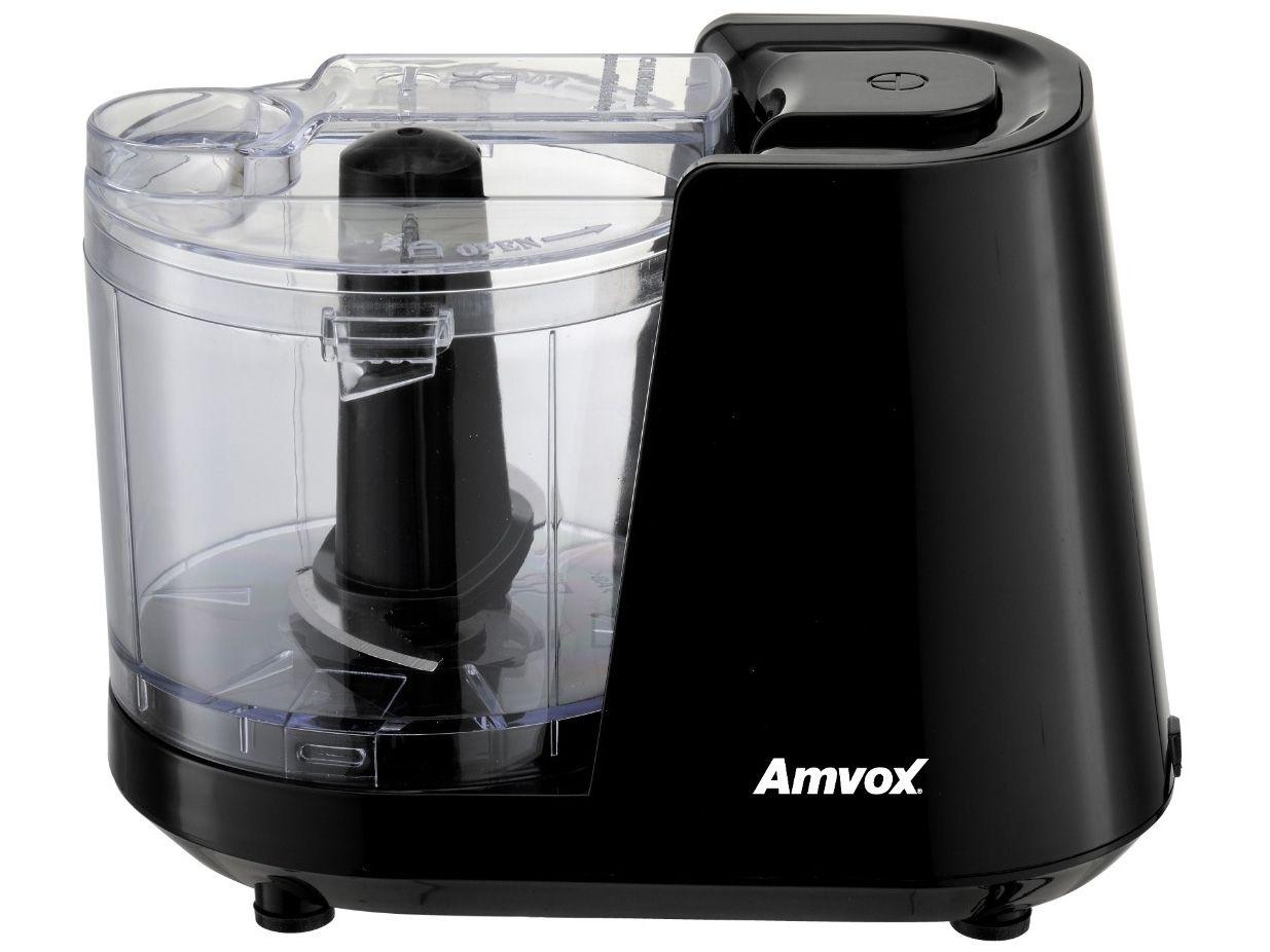 Mini Processador de Alimentos Amvox 100W Preto