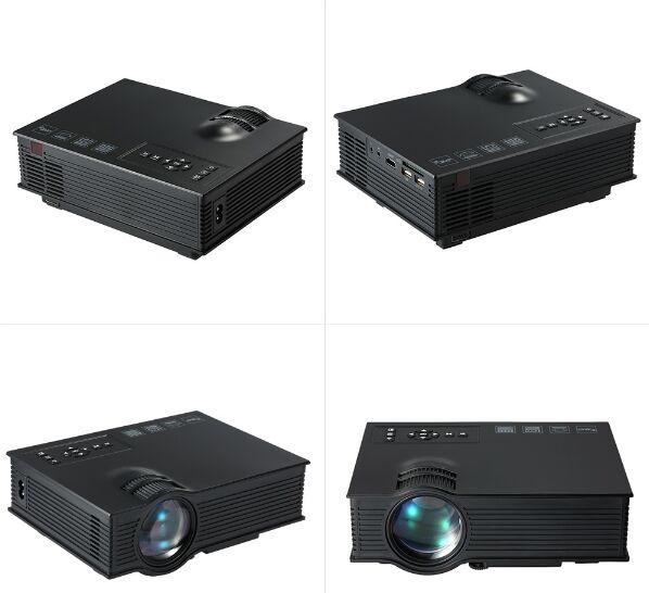 Imagem de Mini Projetor Led Profissional 1200 Lumen Wifi Miracast Uc46