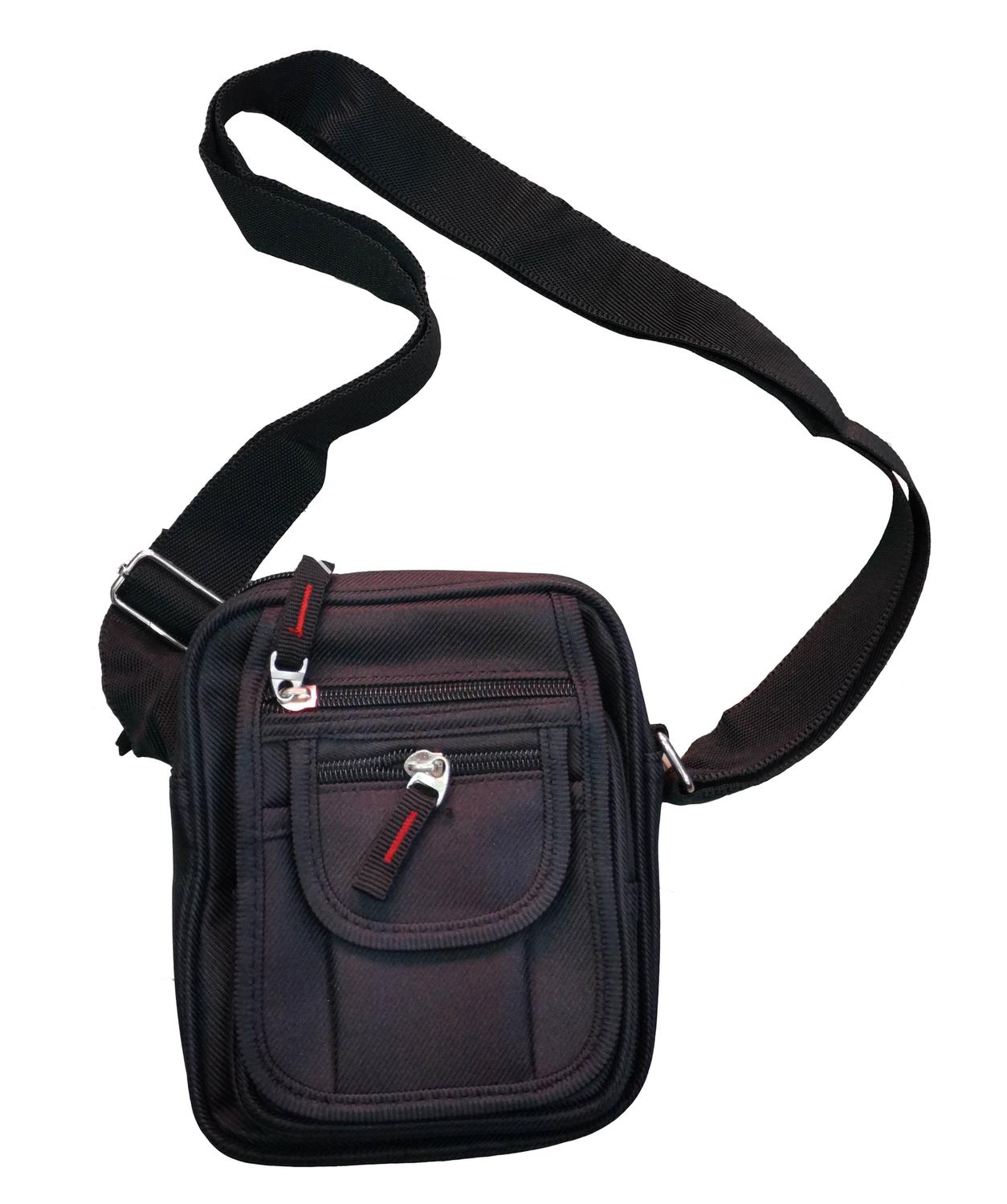 black leather holdall bolsa