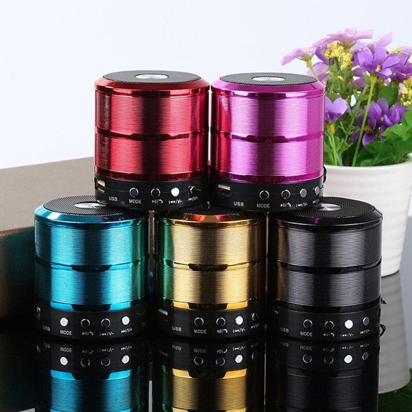 Imagem de Mini Speaker Caixa de Som Bluetooth WS-887 azul
