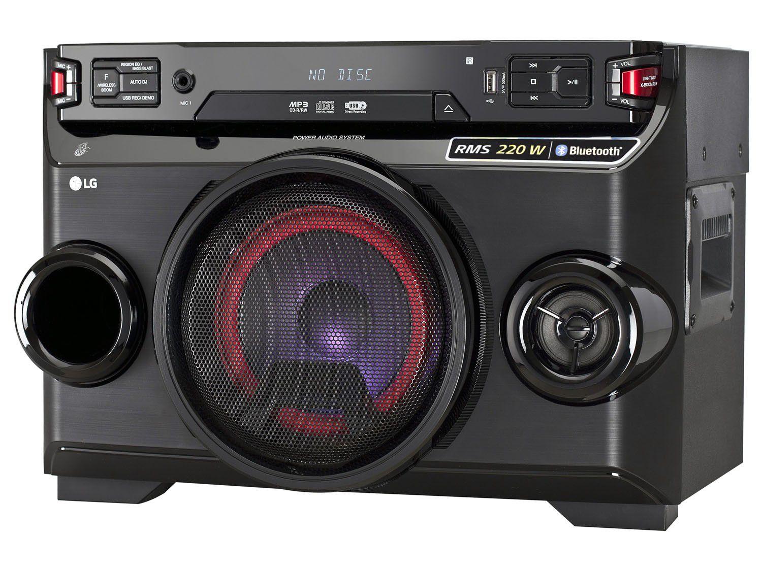 Mini System LG 1 CD 200W RMS MP3 USB OM4560 Mini System Magazine