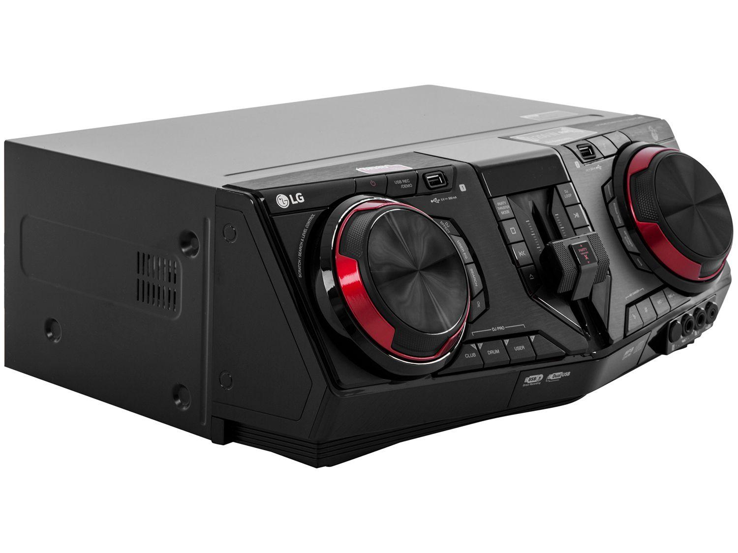 Mini System LG Bluetooth Dual USB MP3 CD Player Rádio AM/FM 2250W