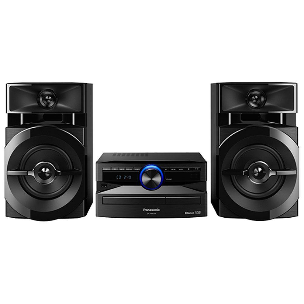 Mini System Panasonic 250W BLUETOOTH CD USB SCAKX100LBK Panasonic