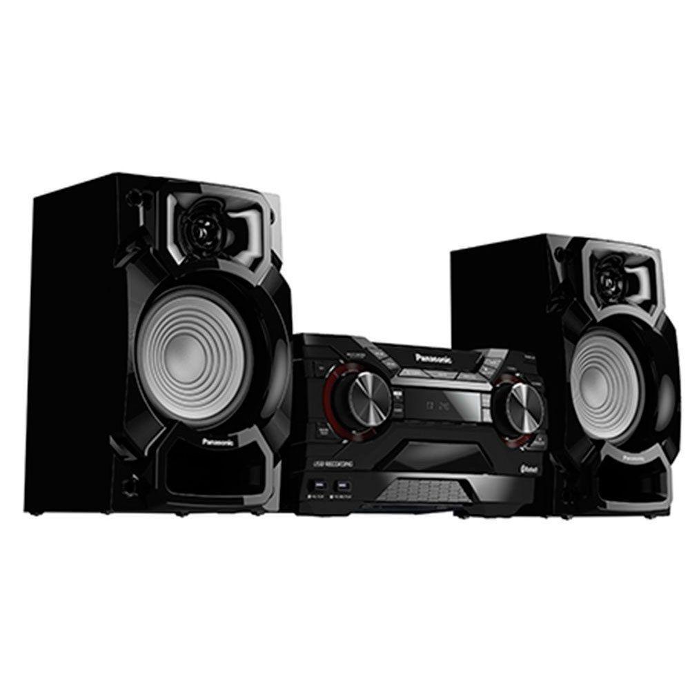 Mini System Panasonic CD Mp3 Player USB 450W SCAKX220LBK PANASONIC