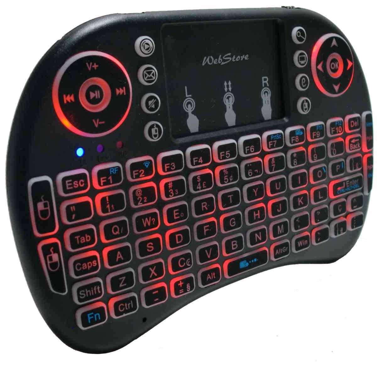 mini keyboard backlit como conectar