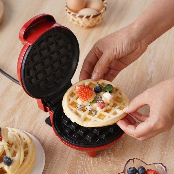 Mini Waffles Elétricos Máquina De Para Bolo De Ovo De Café Da Manhã - MINI  WAFLLE - Máquina de Waffle - Magazine Luiza