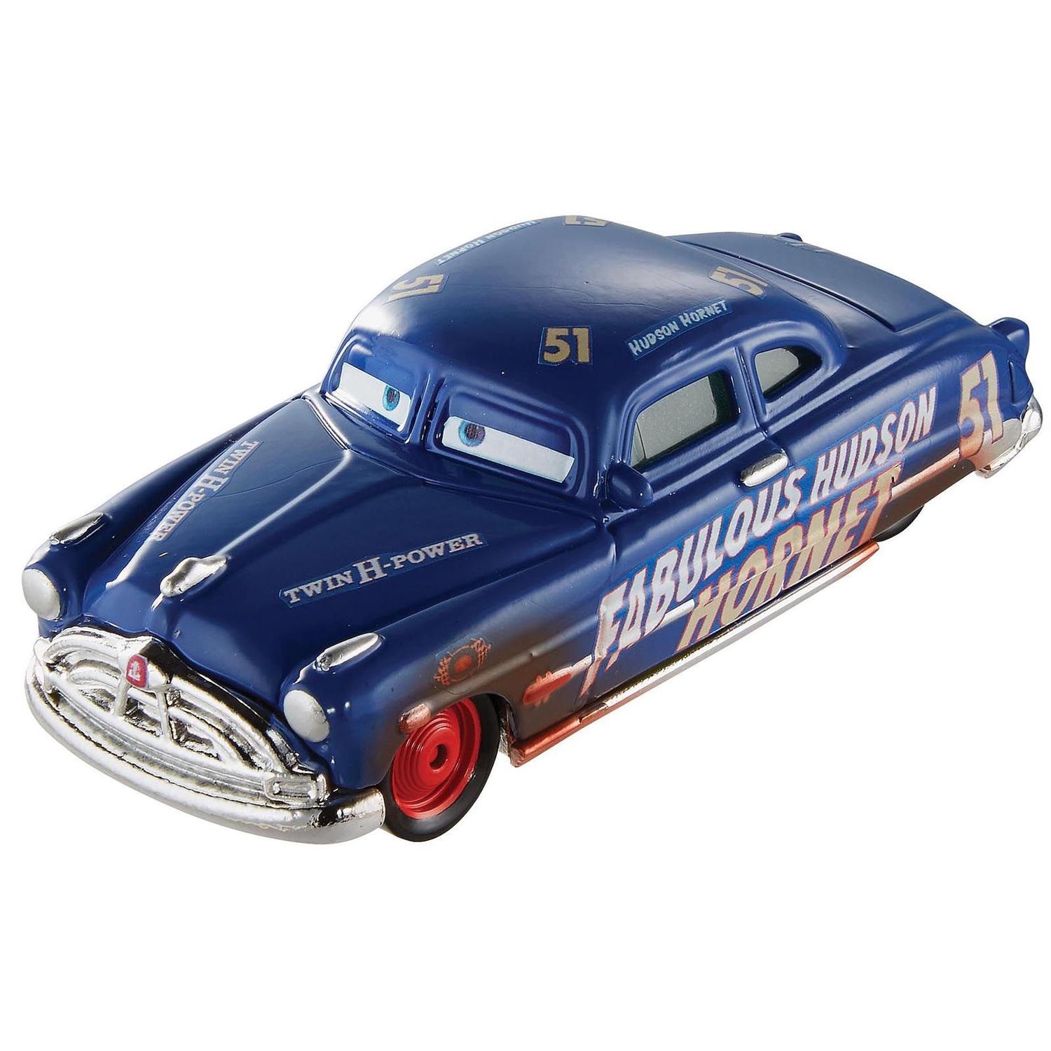 Disney Pixar Cars - Fabuloso avispón Hudson cambiante de color - escala 1:55, HRX42 Disney Pixar Cars - Fabuloso avispón Hudson cambiante de color - escala 1:55, HRX42