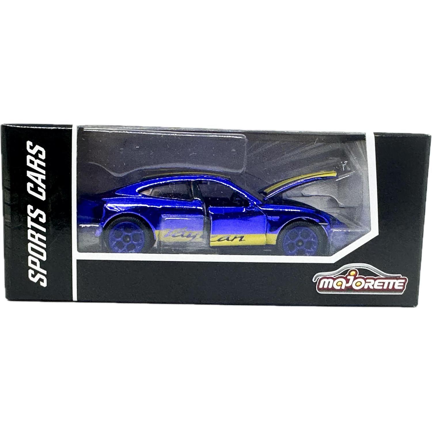 Miniatura - 1:59 - Porsche Taycan Turbo S - Azul - Racing