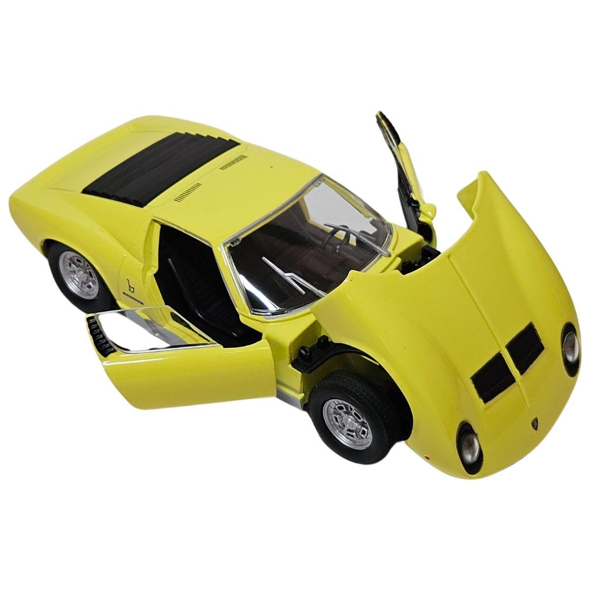 ミニカー Motor Max Lamborghini Miura P400 1/24 Motor Max Lamborghini Miura P400 1/24
