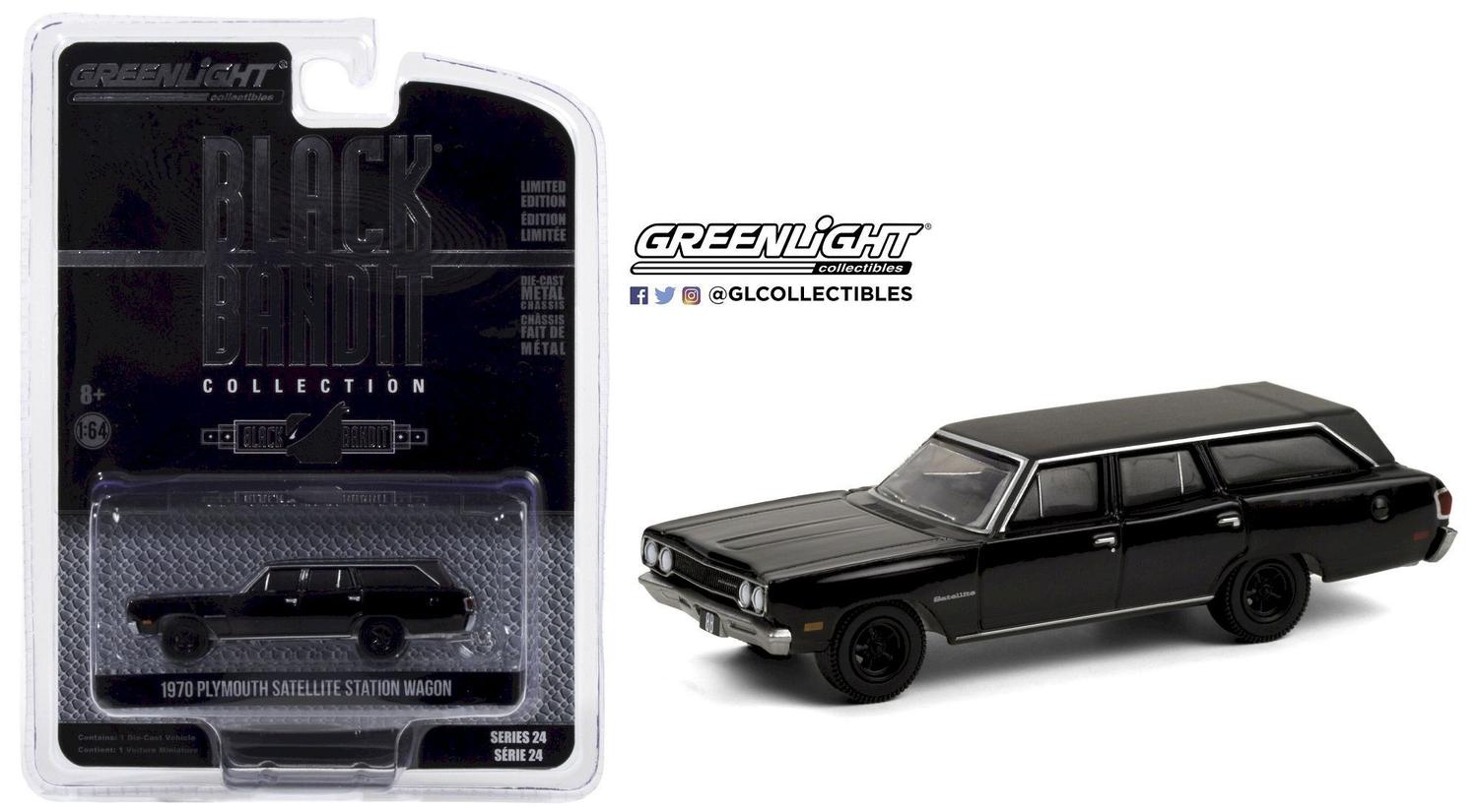 Miniatura em Metal - Black Bandit Series - 1/64 - Greenlight Miniatura em Metal - Black Bandit Series - 1/64 - Greenlight