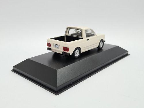 Miniatura Fiat 147 Pickup 1979 Branco Metal 1:43 - Planeta Deagostini ...