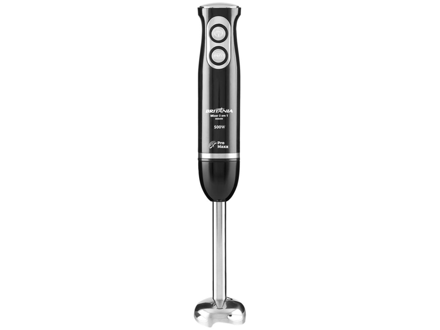 Mixer Britânia 3 em 1 Preto 400W BMX400P