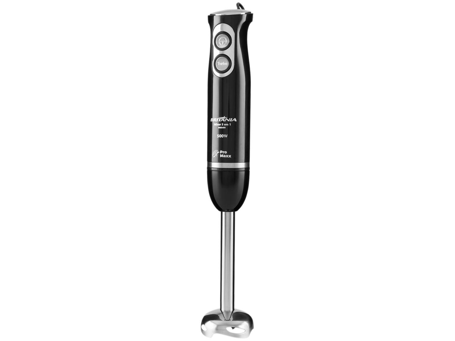 Mixer Britânia 3 em 1 Preto 400W BMX400P