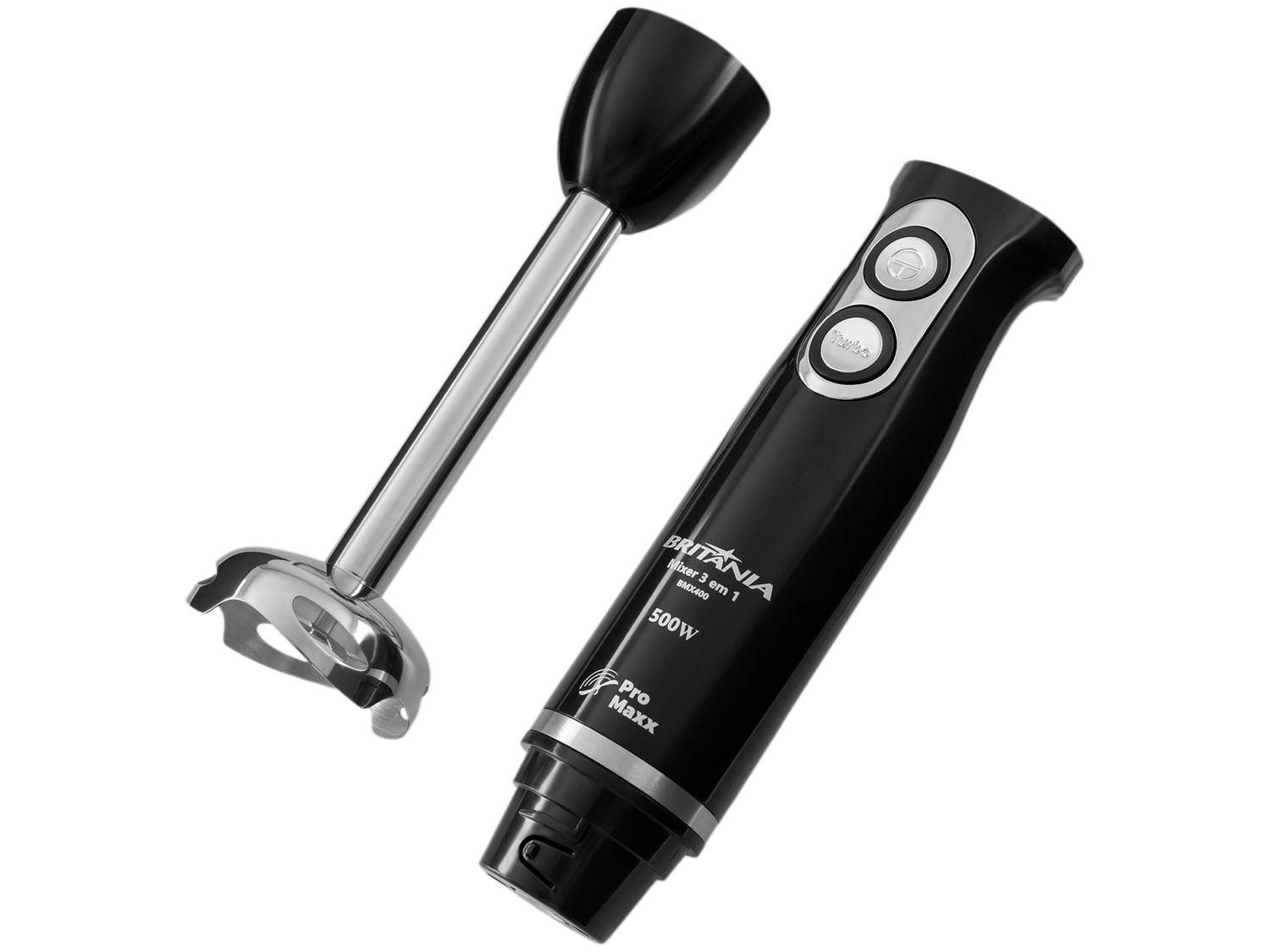 Mixer Britânia 3 em 1 Preto 400W BMX400P