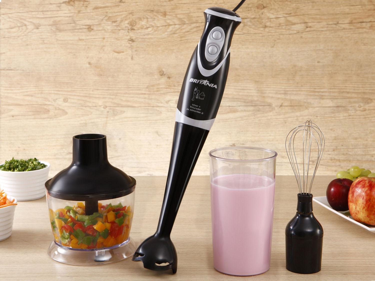 Mixer Britânia Tritura 2 Velocidades 200W Triturador Copo Mixer