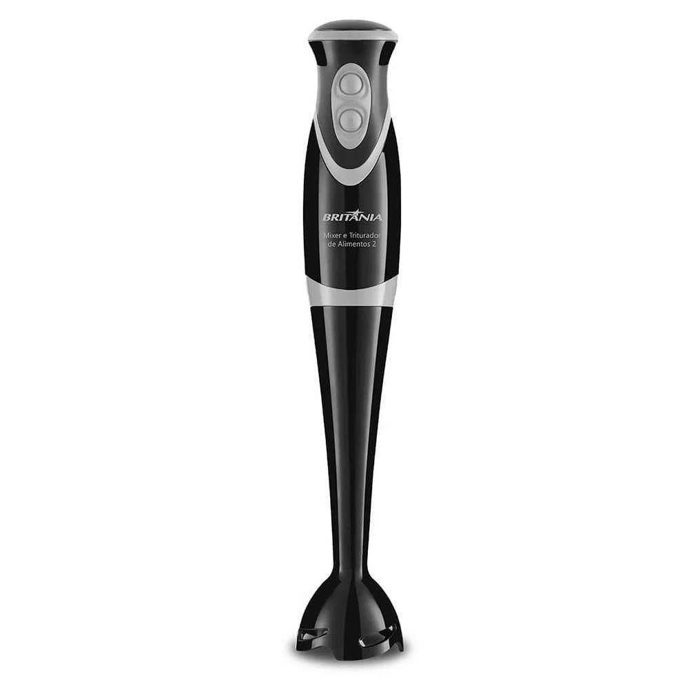Mixer e Triturador Britânia 3 em 1 Com 2 Velocidades 200W Preto Mixer