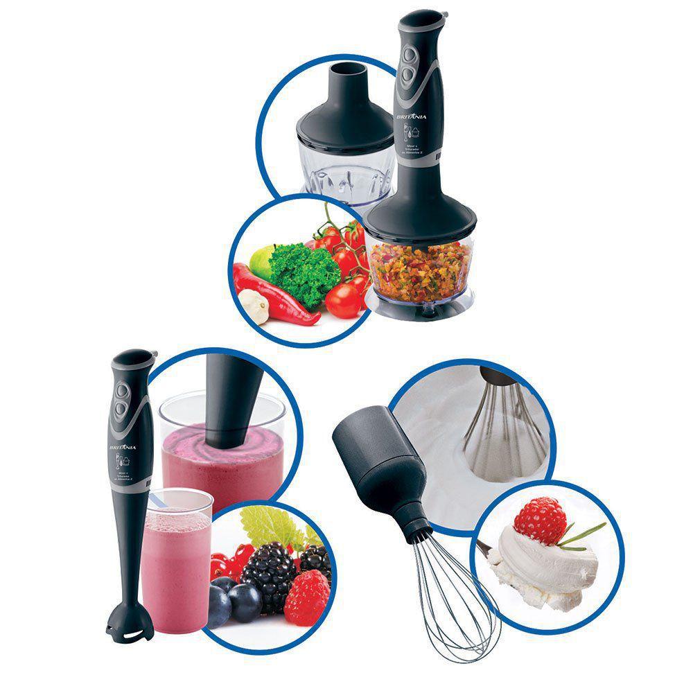 Mixer e Triturador de Alimentos 2 Britânia 110 V - Mixer - Magazine Luiza