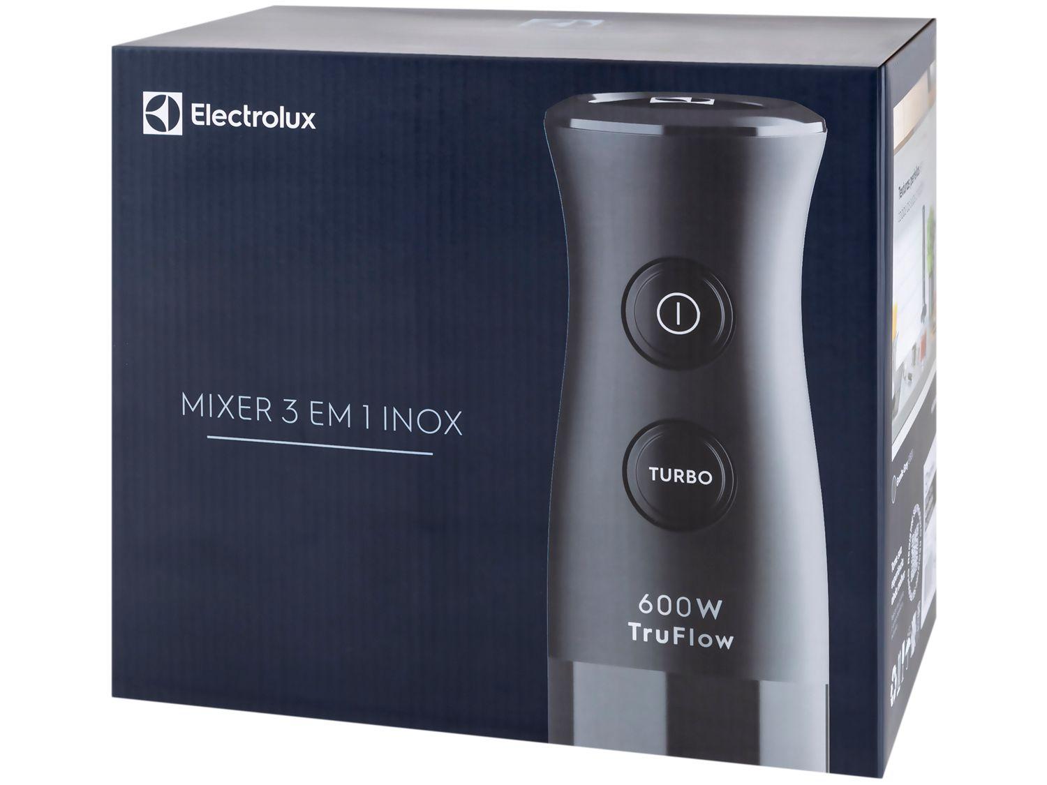 Mixer Electrolux 3 em 1 Preto 600W EIB20