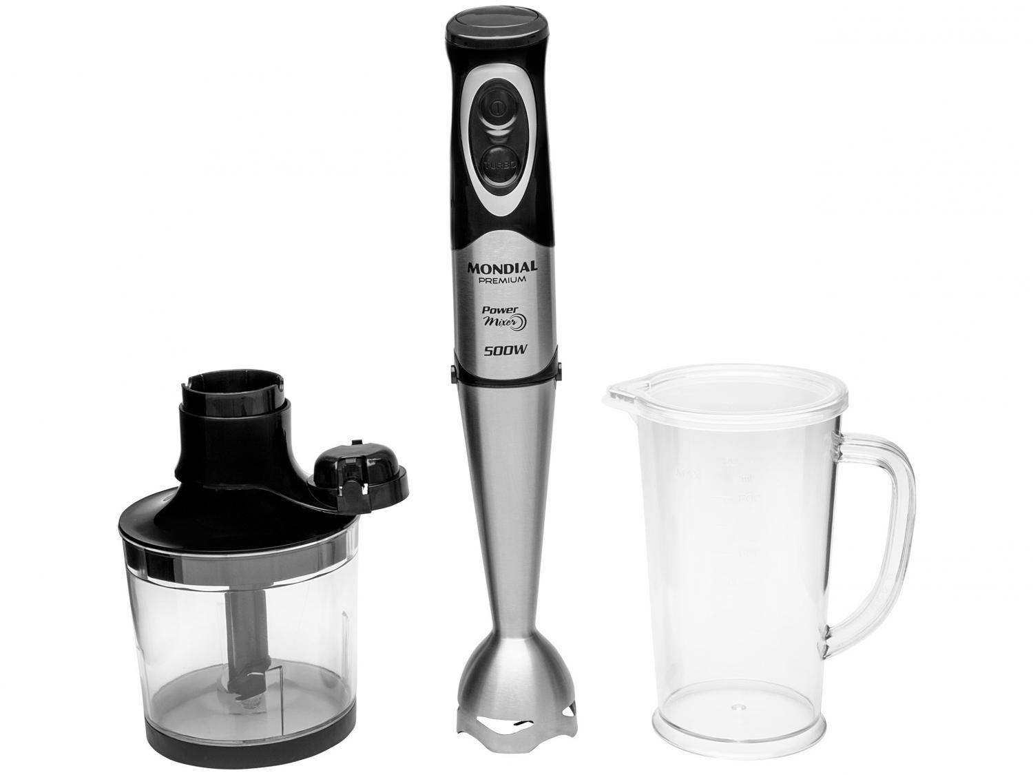 Mixer Mondial Cozinha Power Mixer 500W - com Copo - Shopping Smiles