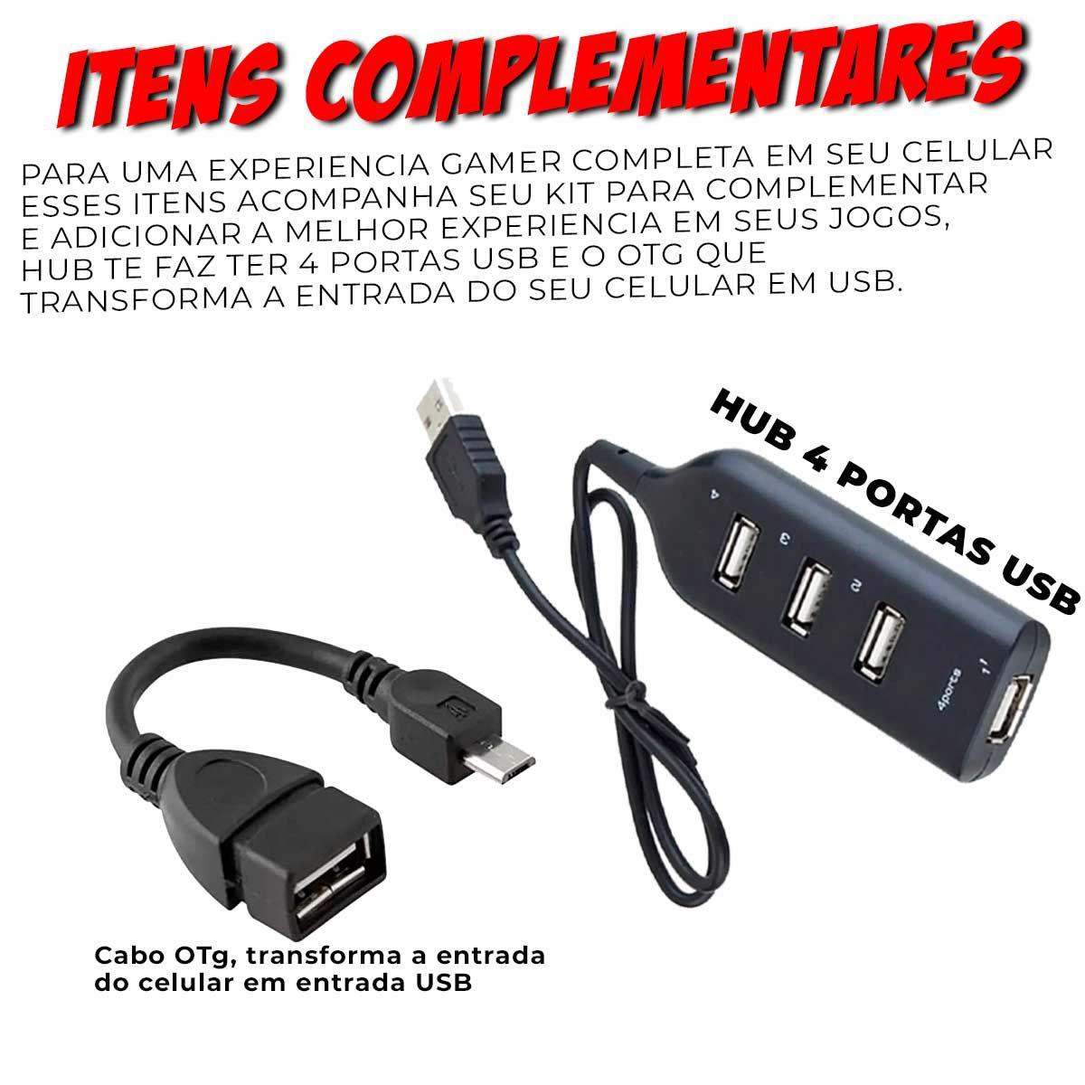 Mobilador Completo Para Celular E Tablet Jogar Free Fire Kit