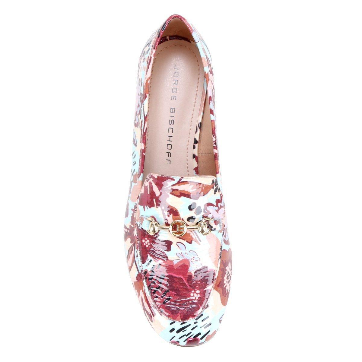Mocassim Couro Jorge Bischoff Floral Feminino - Moda Feminina - Magazine  Luiza