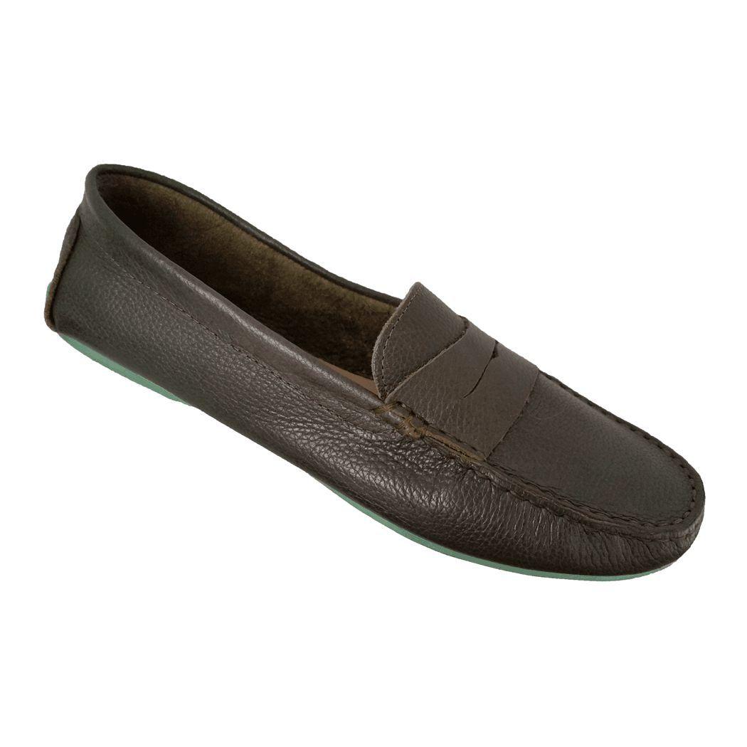 Mocassim em Couro Floter Verde Musgo - Dedmar - Moda Feminina - Magazine  Luiza