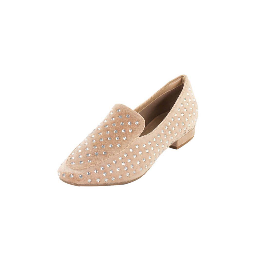 Mocassim Em Veludo Com Pedrarias - Dolce Store - Calçados Femininos -  Magazine Luiza