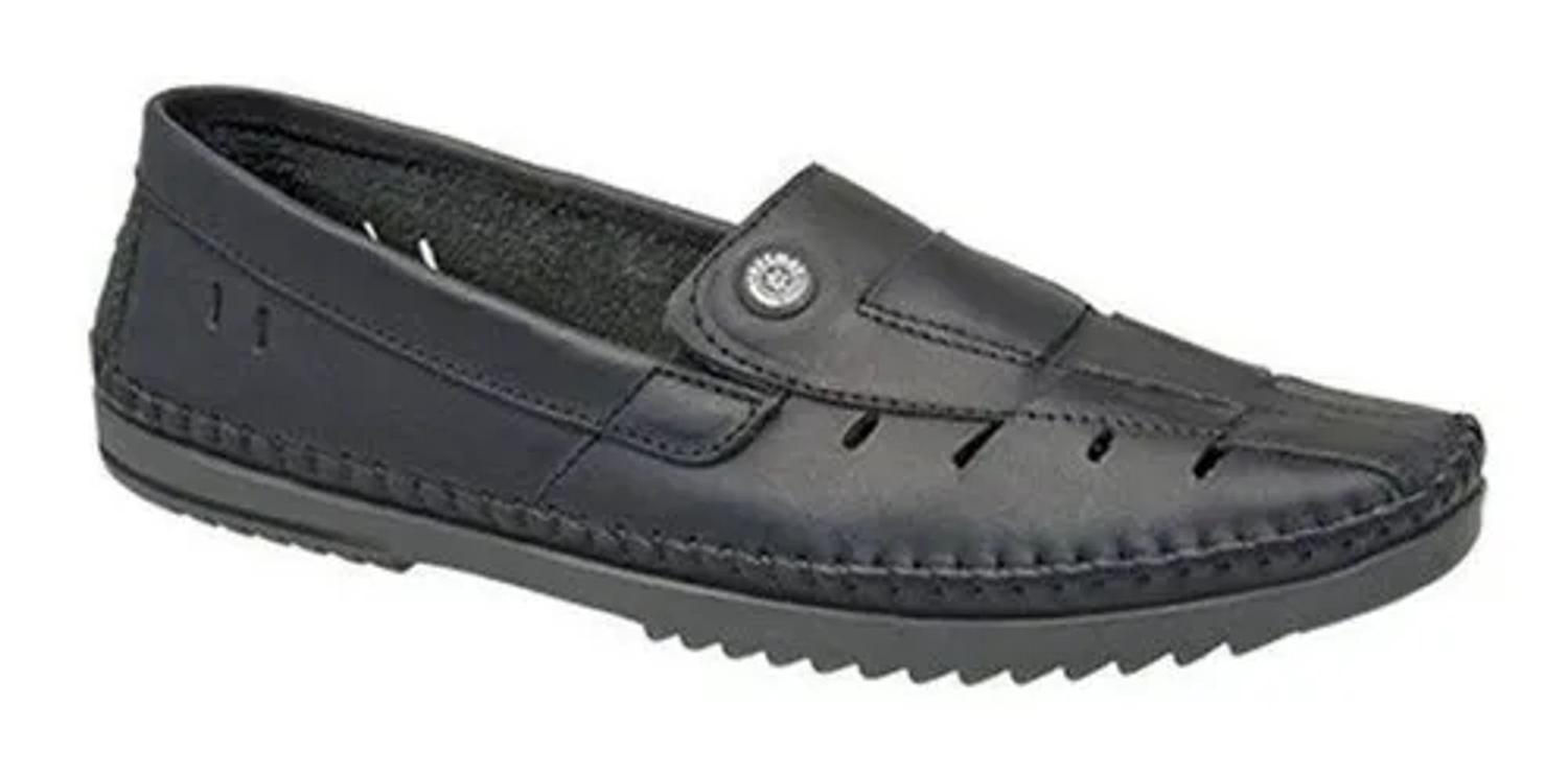Mocassim Masculino Free Way Logan-2 - Cor:Preto - Tamanho:40 - Mocassim  Masculino - Magazine Luiza
