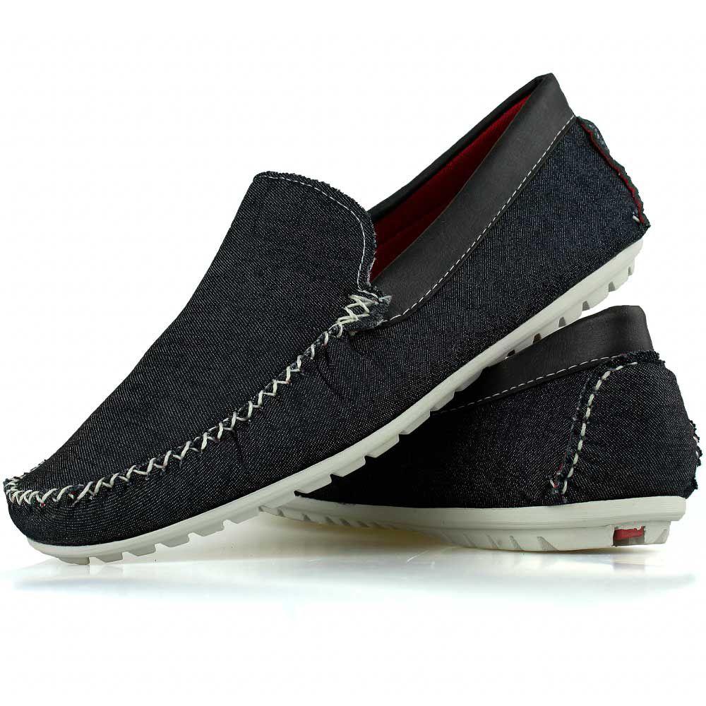 mocassim com jeans