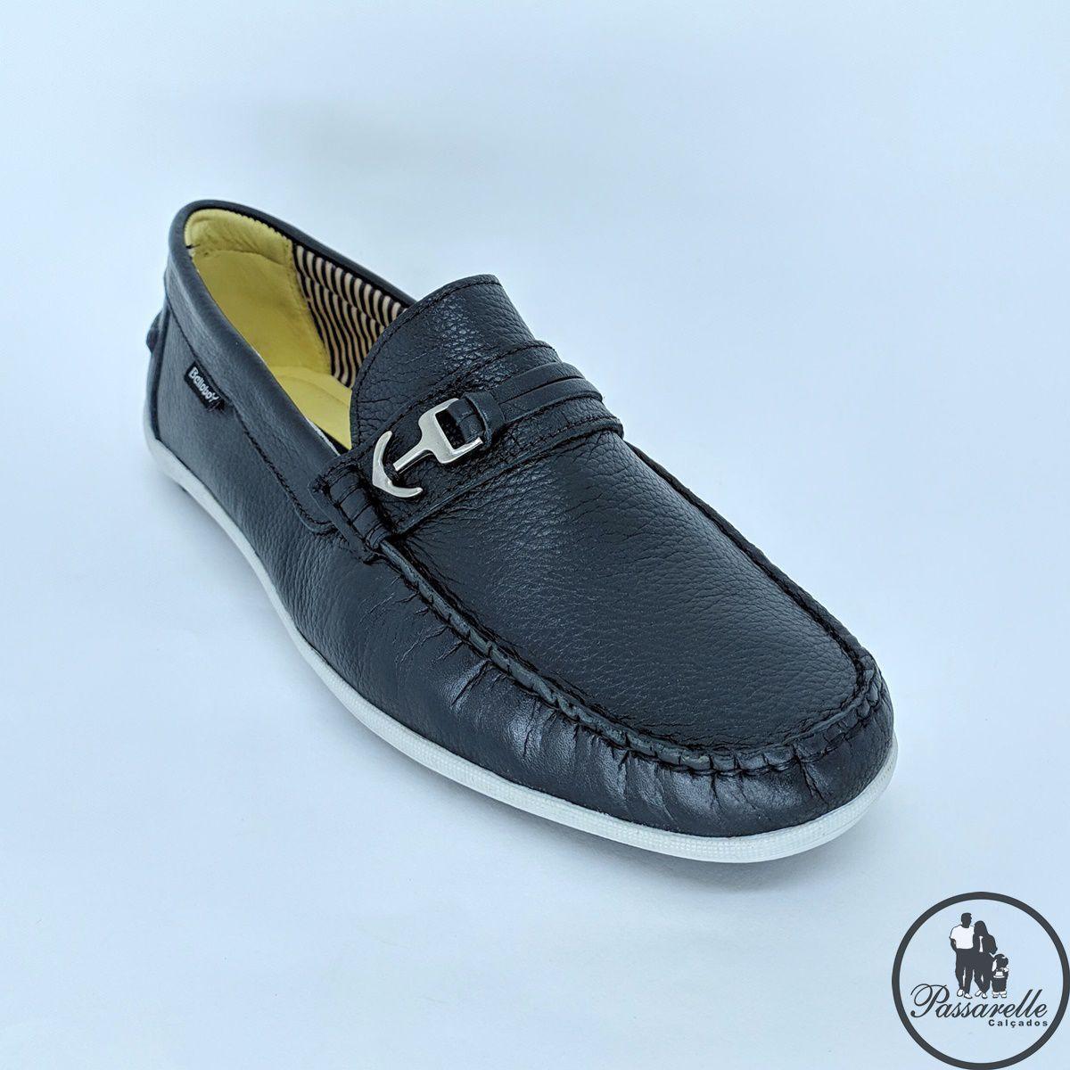 Mocassim Sapatilha Masculino Casual Belloboy Couro Floater Tucson 2220 -  Preto - Mocassim Masculino - Magazine Luiza