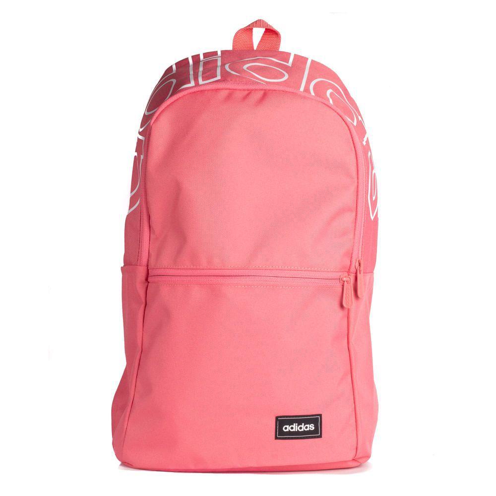 mochila adidas rosa bebe