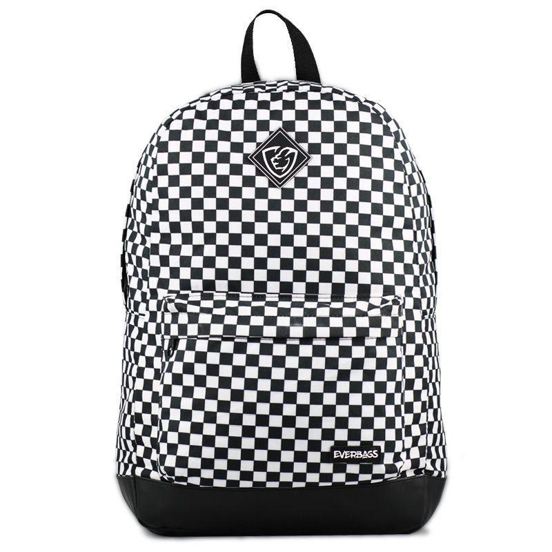 checkered school bolsa