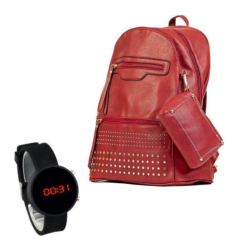 black bolsa with red inside zara