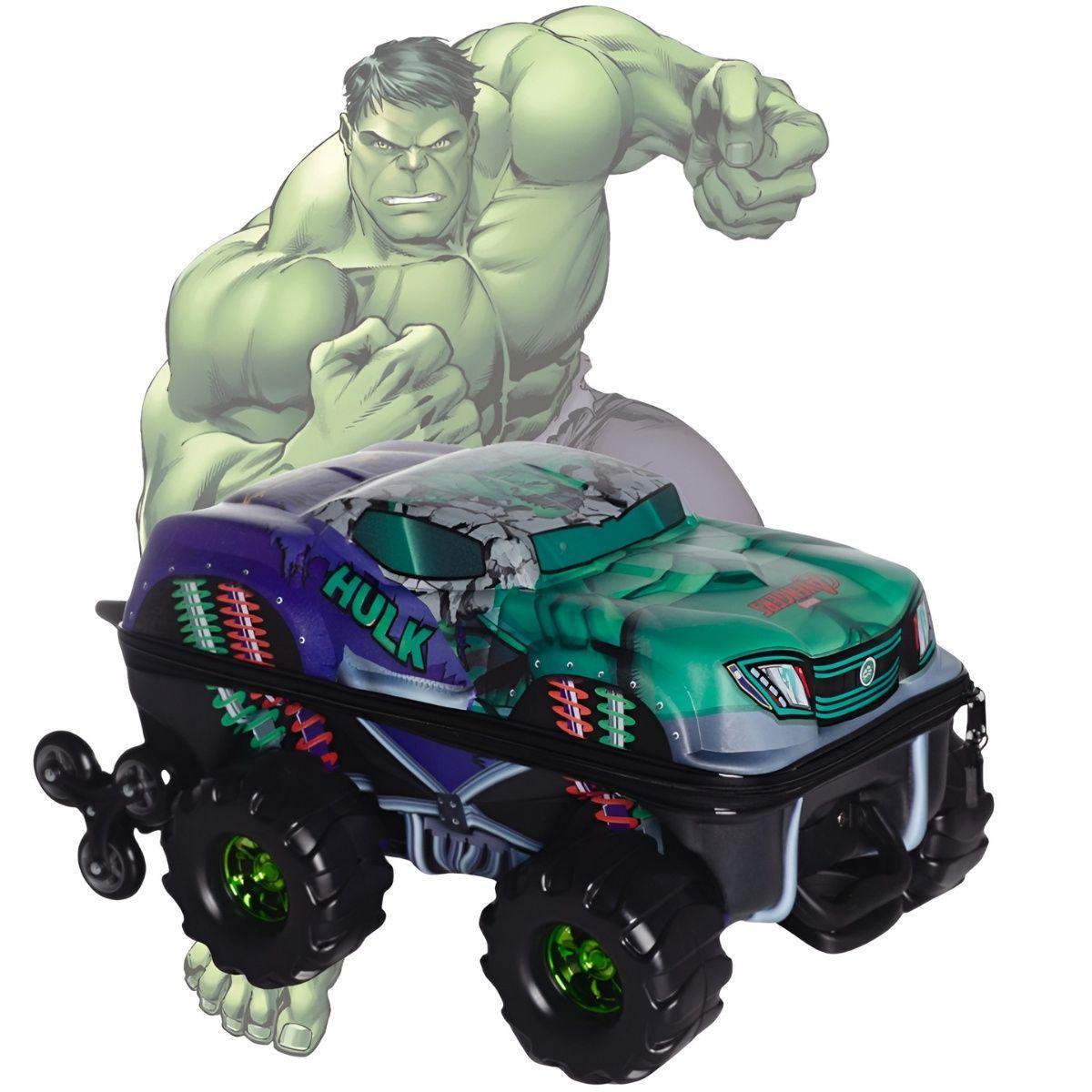 Hulk Mochila Carro Avengers Mochila De Carro Hulk Monster Trucks