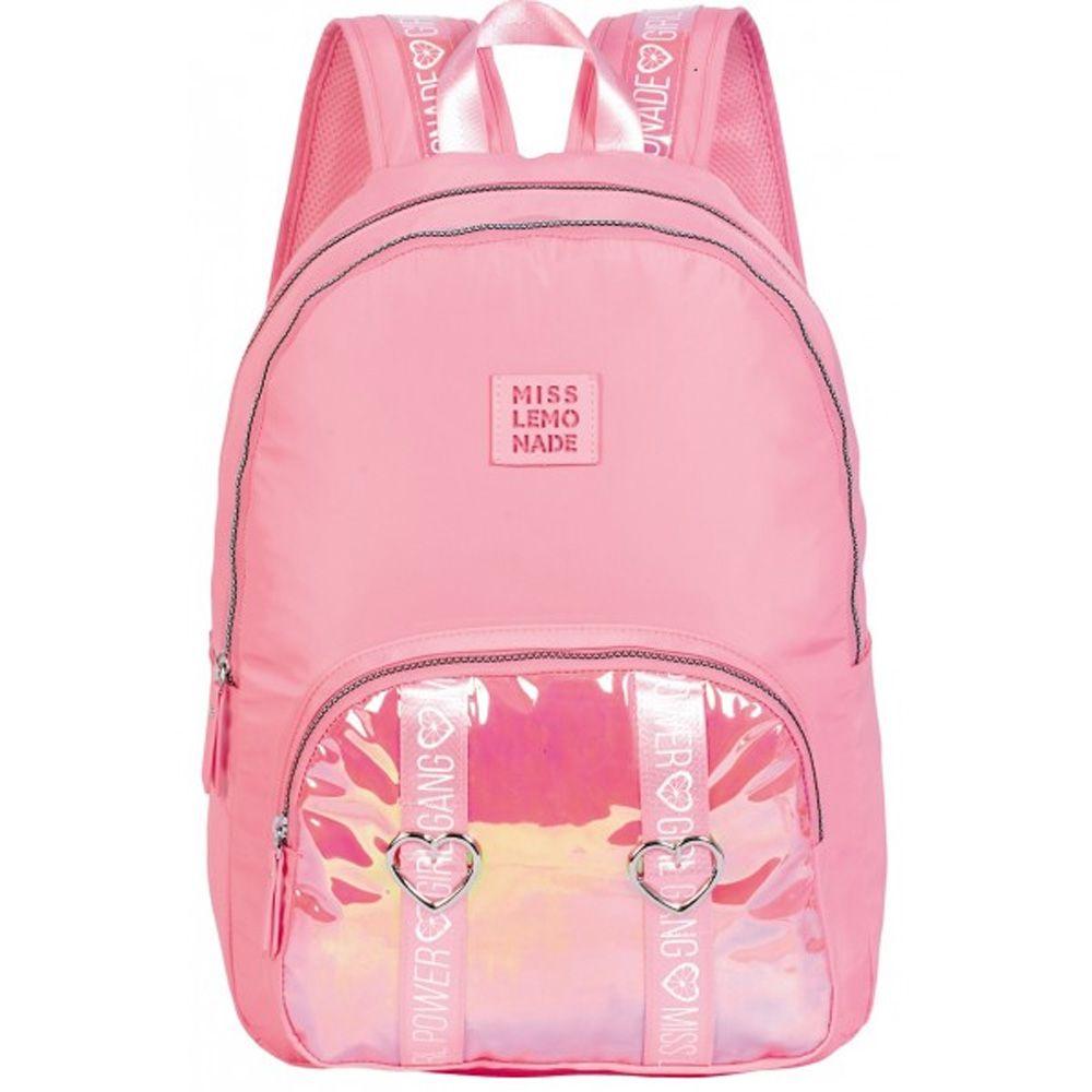 Mochila de Costas Escolar Letras Marshmallow Lemonade Diplomata Mochila Bolsa Escolar Magazine Luiza