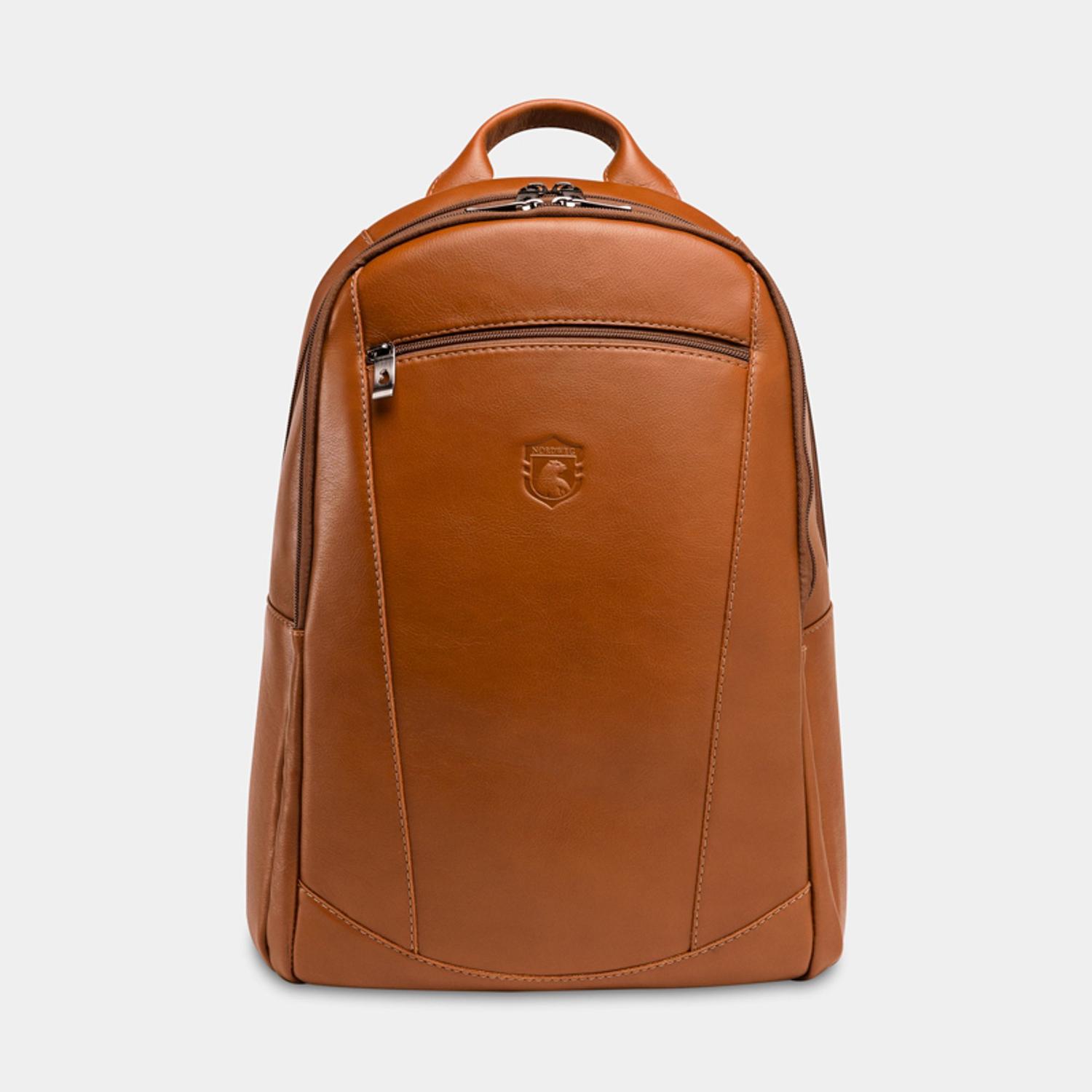 cognac laptop bolsa