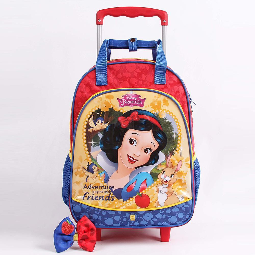 Mochila de Rodinhas G Dermiwil Branca de Neve - 51803 - Mochilas e ...