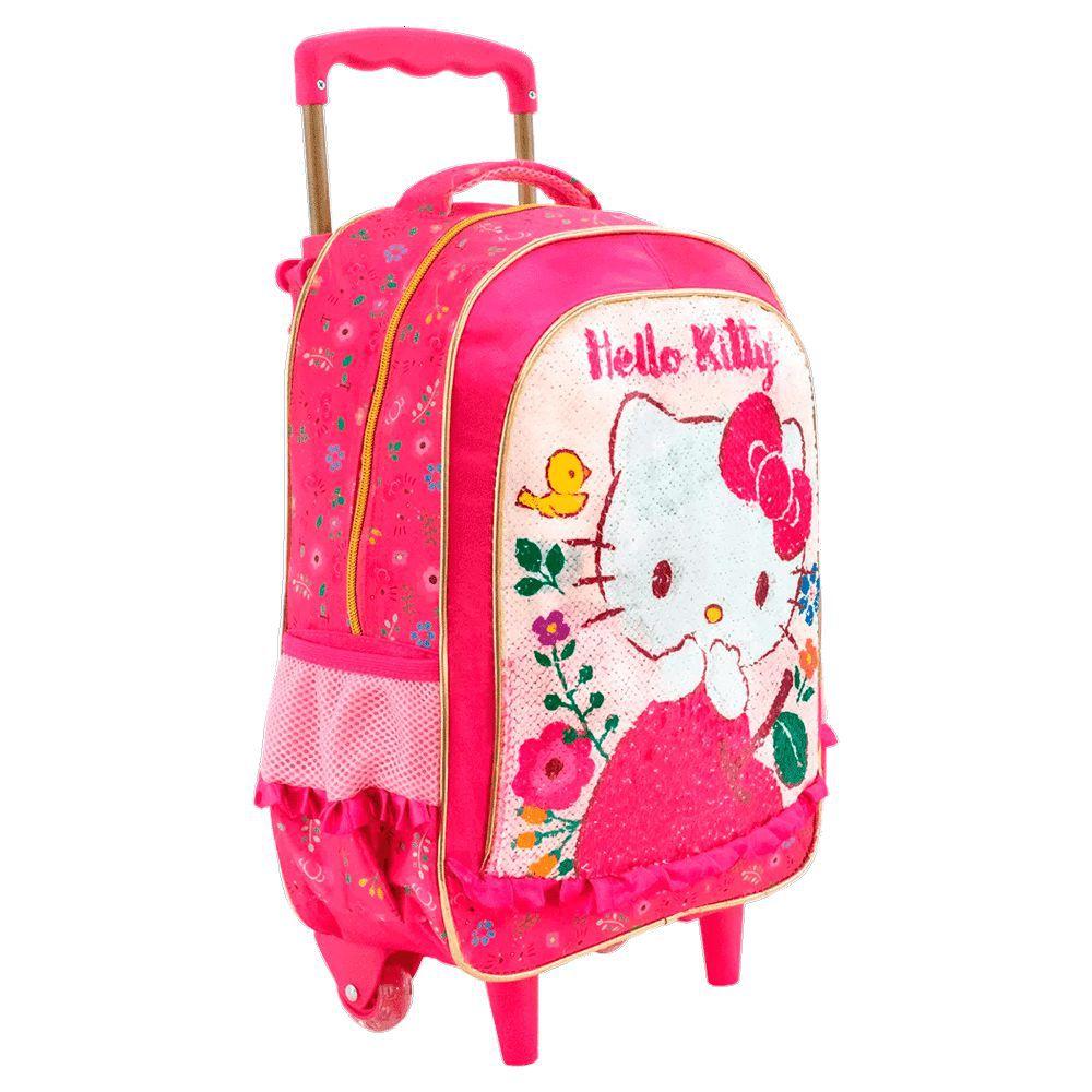 Mochila de Rodinhas Hello Kitty Magic Touch 16'' Ref.8790 - Xeryus ...