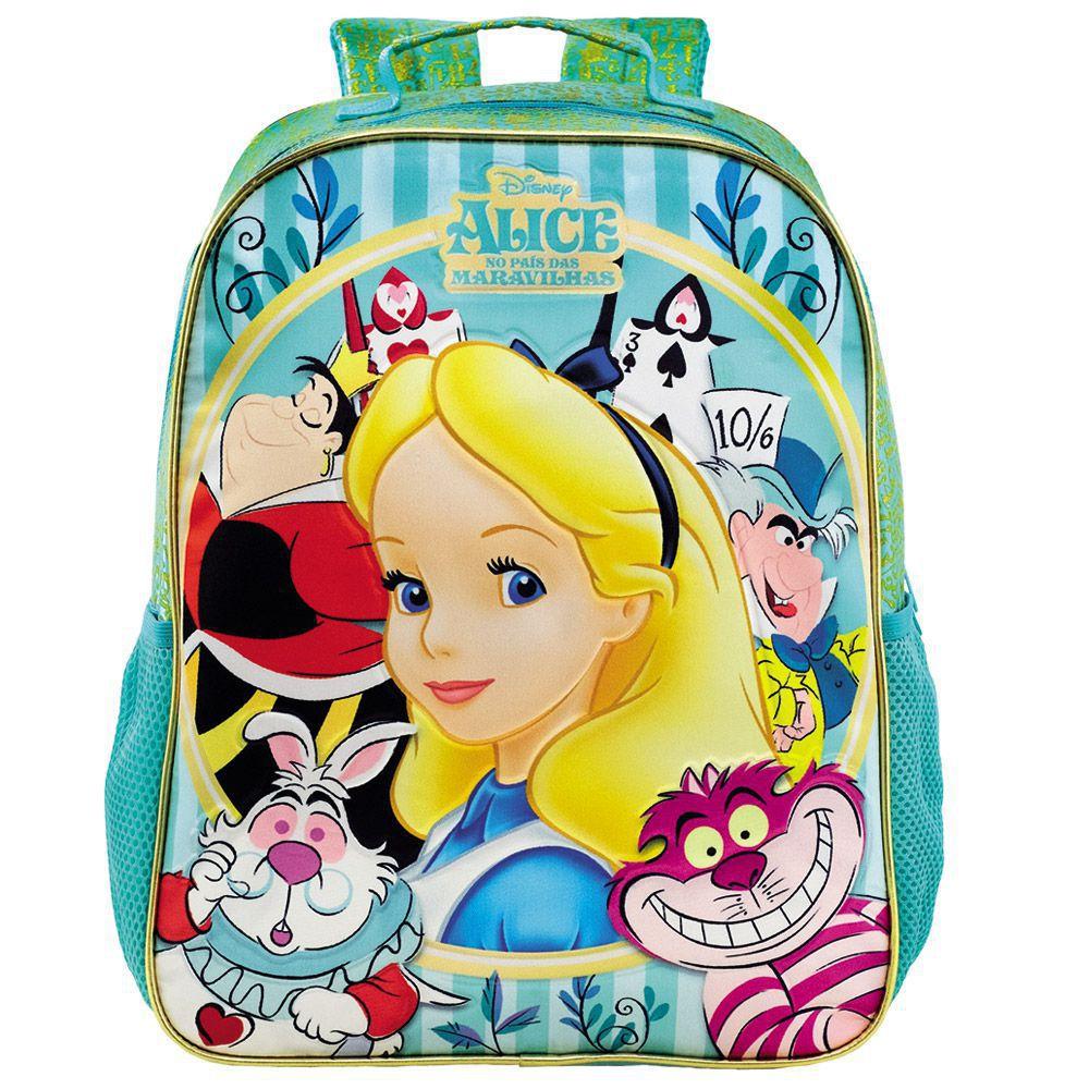 Mochila Escolar Alice No Pais Das Maravilhas Infantil 14 Xeryus Mochila Infantil Magazine Luiza