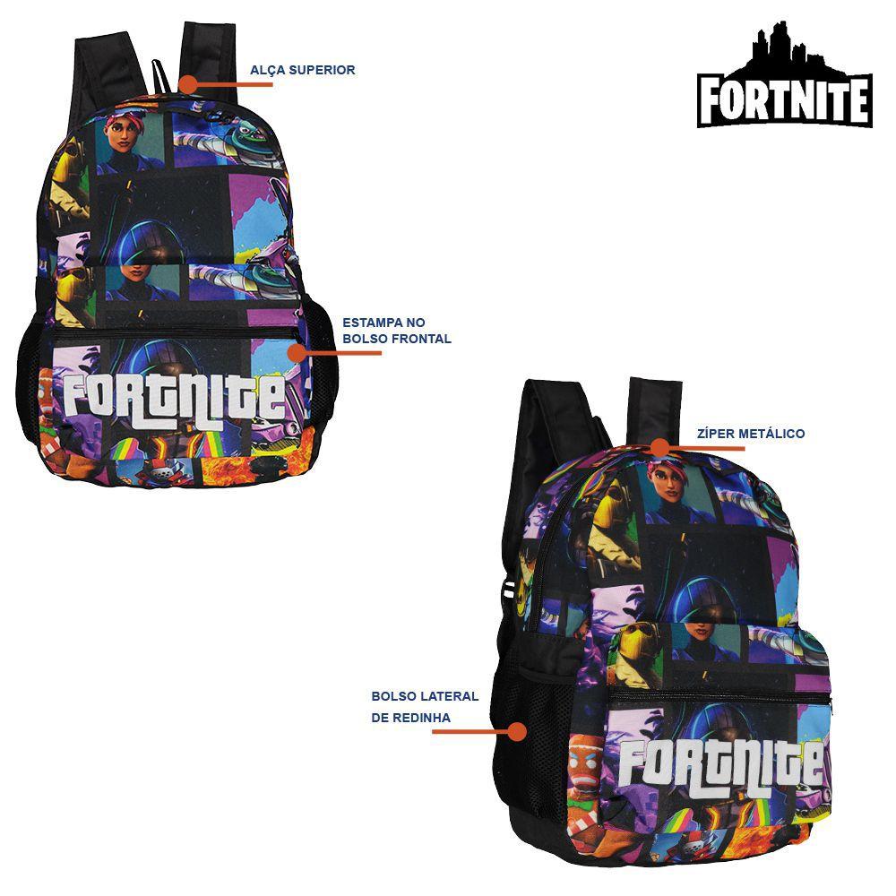 fortnite school bolsa and lunchbox