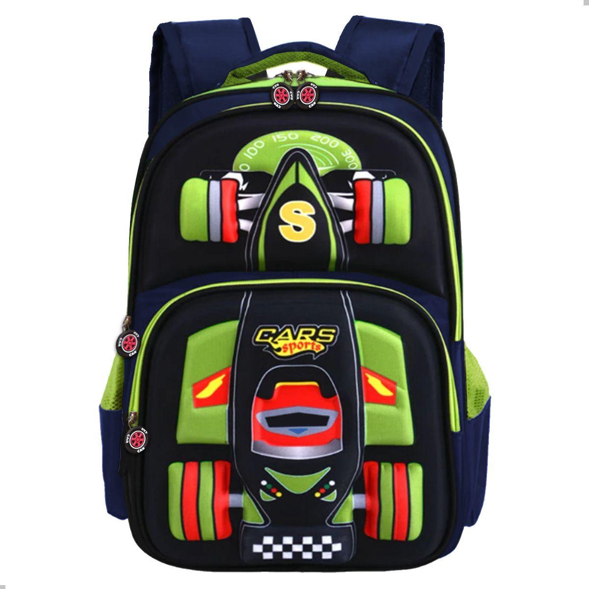 Mochila escolar carro hotsell