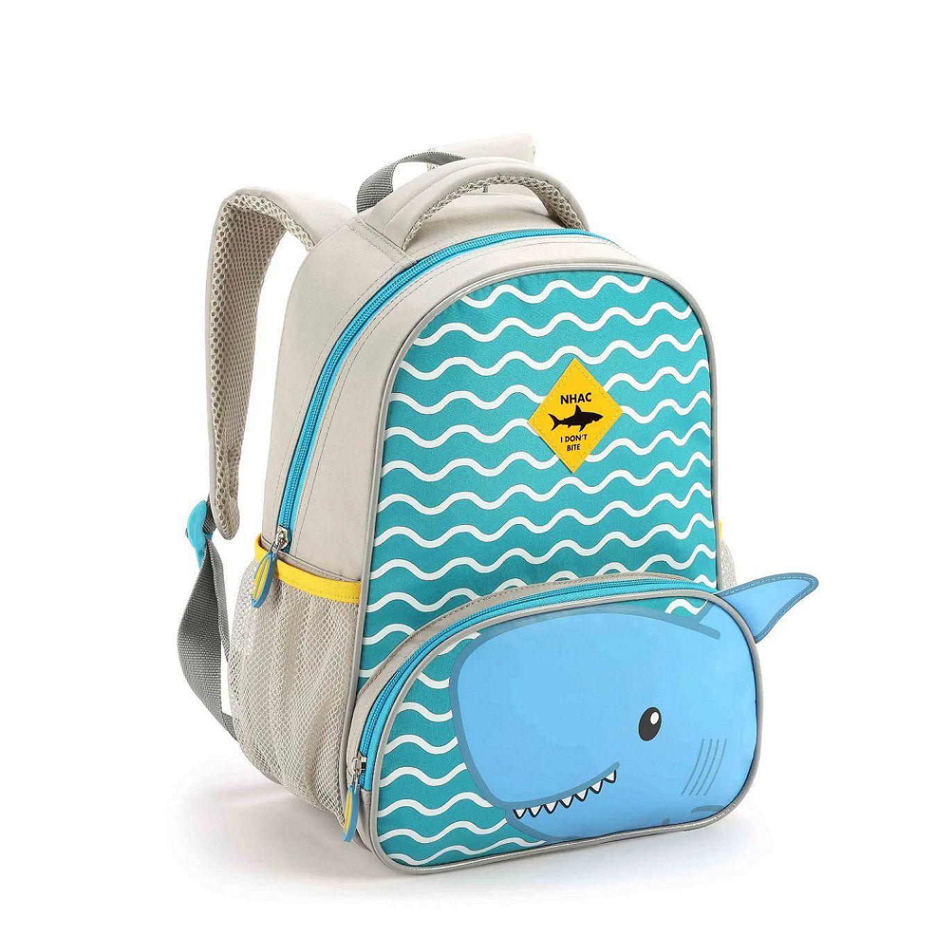 Mochila Escolar Creche E Lancheira Térmica Tubarão - Zoop - Mochila Infantil  - Magazine Luiza