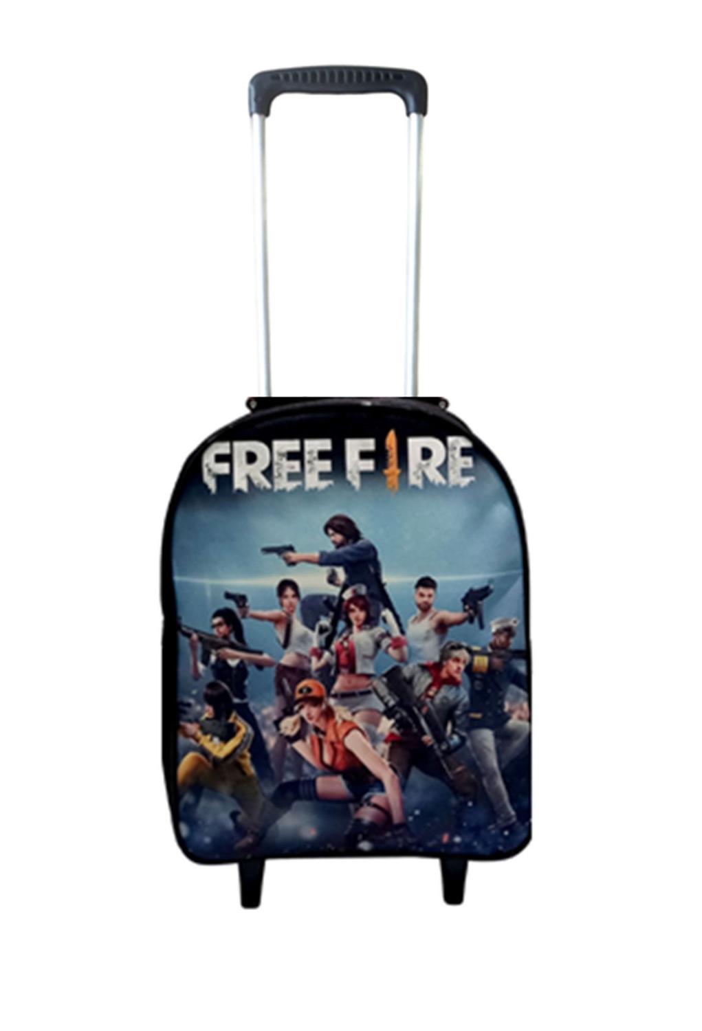 Mochila Escolar Free Fire Carrinho Menino Preta - DB - Mochila / Bolsa  Escolar - Magazine Luiza