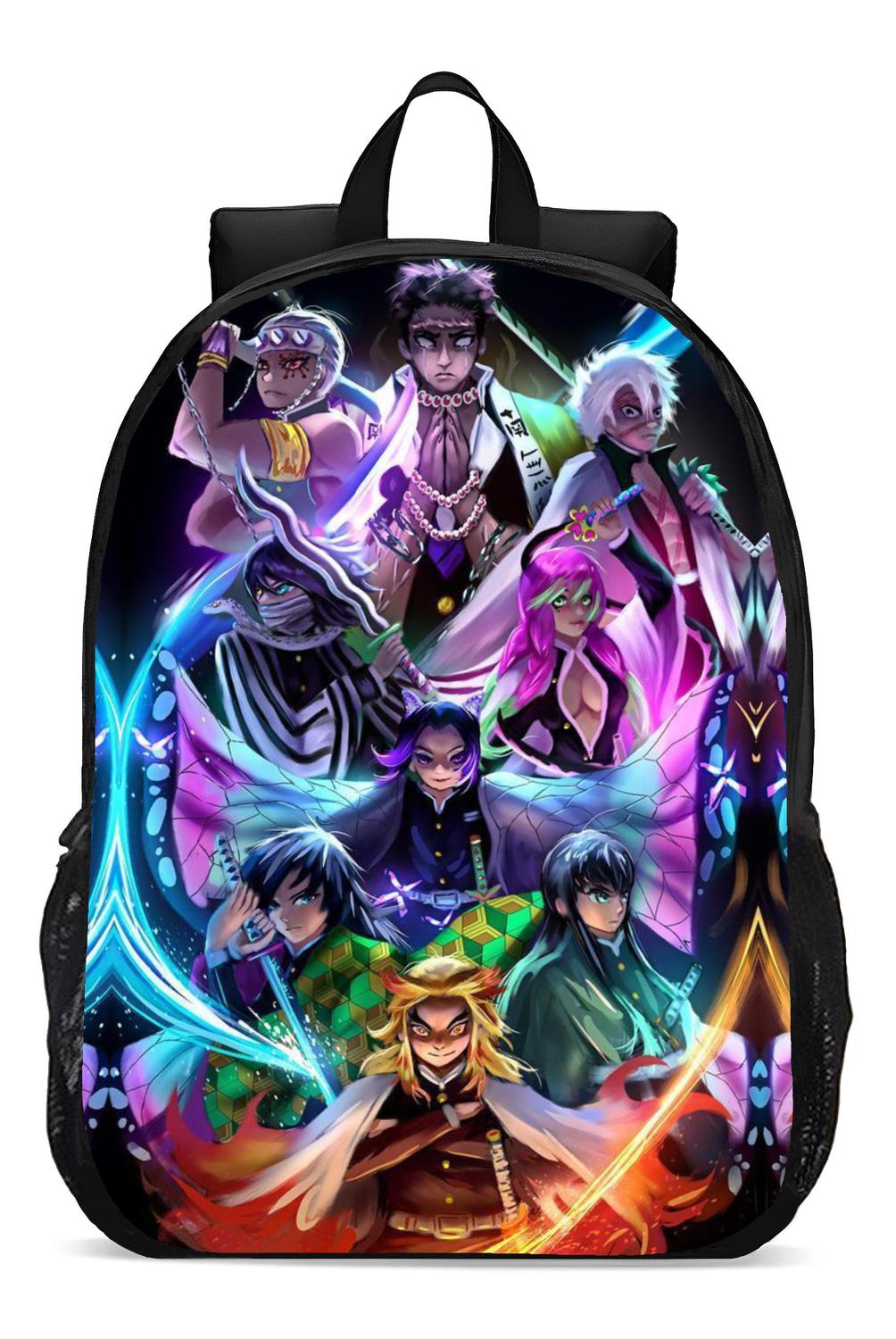 Bolsa Mochilas Demon Slayer Mochila Escolar Demon Slayer Giyu