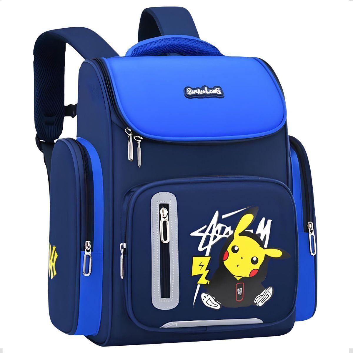 Mochila Escolar Pikachu Infantil Impermeavel ul HDL Mochila Infantil Magazine Luiza